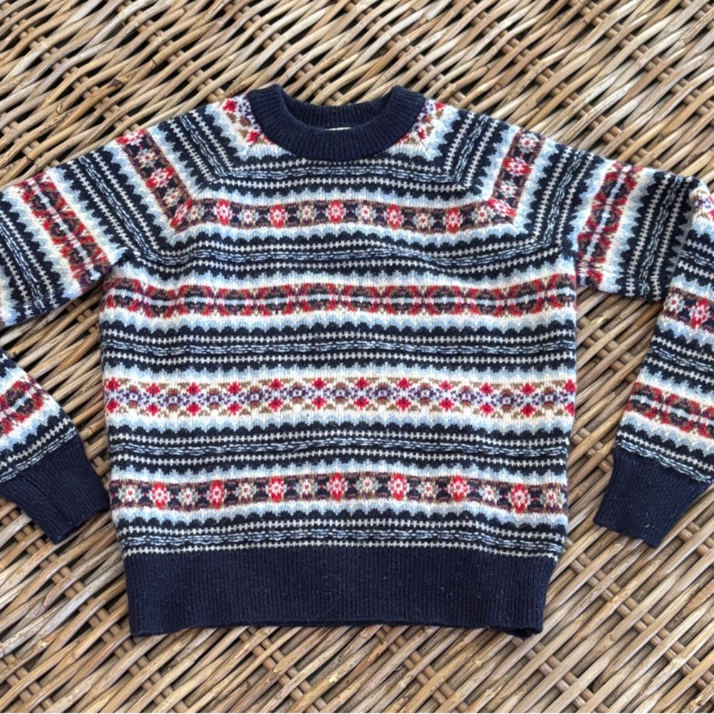 Crewcuts Multicolor Striped Knit Sweater